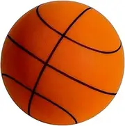 Silent Airless/Noiseless Foam Basketball (2025), Silent Dribble Dunk Basketball, Size 5 21cm/8.26in for Indoor Dribbling Practice/Playing - Easy and Comfortable Grip