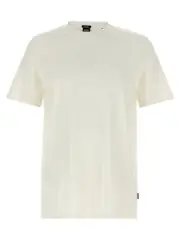 [Hugo Boss] Hugo Boss-All Over Logo T Shirt Bianco-Uomo L