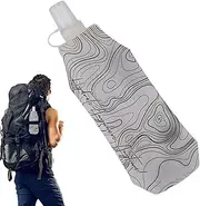 Foldable Hydration Bottle: Outdoor Bottle, Flexible Water Container | Silicone Outdoor Sports Jug, Portable Hydration Reusable Pack For A