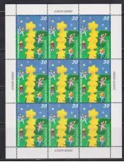 Macedonia 2000 - Europe New Millenium miniature sheet mnh**