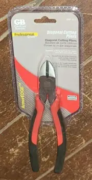GB Diagonal Cutting Pliers w/Cushioned Handle -Professional Grade- #GBP-07C