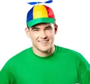 Funny Rainbow Propeller Hat Halloween Hats