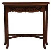 Sierra Carved Sofa Table (Mahogany)