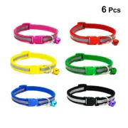 6 Colors Adjustable Pet Collar Dog Collar Pet Collar Reflective Pet Collar