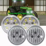 4x Par36 LED Hi/Lo Beam Tractor LED Work Light For John Deere Tractor 2550
