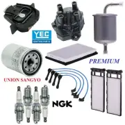 Tune Up Kit Filters Cap Wire Spark Plugs For NISSAN ALTIMA L4 2.4L 1998-2001