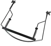 [Geesatis] Harmonica Holder 10 Hole Harmonica Neck Stand Bracket Metal Adjustable Harmonica Neck Holder Stand, 1 Pcs