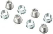 SHIMANO Repair Parts Double Gear Fixing Bolt (M8 x 8.5mm) & Nuts (4 each) FC-M59