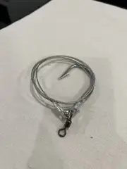 430lb 49 Strand Stainless Steel Wire 1.2m Shark trace 418lb Swivel And 10/0 Hook