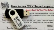 OS X 10.6 Bootable 16GB USB w/Instructions | Overnight Shipment Available
