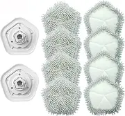 Mop Cloth ，Compatible for XiaoMi，Compatible for Dreame ，Bot W10 & W10 Pro ，Self-Cleaning Robot Vacuum and Mop Accessories,Vacuum Cleaner(10pcs)