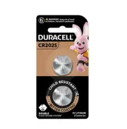 Duracell 2025 2 Pack (CR2025/2) 3V Lithium Battery - Brand New