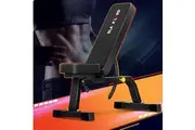 BLACK LORD Weight Bench Commercial Flat Incline Press Fitness Home Gym