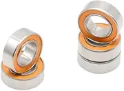 YFVFAGDMKV 4Pcs Fishing Reel Bearings SMR95 2RS CB ABEC7 5 * 9 * 3 mm Stainless Steel Hybrid Ceramic Ball Bearing SMR95-2RS CB SMR95RS