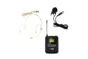 E-Lektron Belt pack UHF transmitter headset and Lavalier Tie-clip for IU-4013 IU-2080