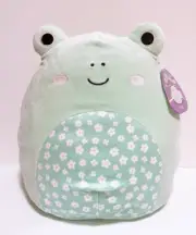 Squishmallows 2023 Easter Squad B 12" Fritz the Floral Belly Frog Plush Doll Toy