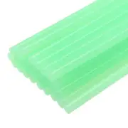 Mini Hot Glue Sticks for Glue Gun 8-inch x 0.28-inch Luminous Green 30Pcs