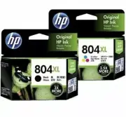 Genuine Original HP 804XL High Yield Ink Cartridge Black and Colour