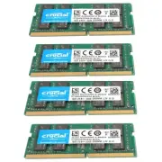 New Crucial 64GB (4X16GB) DDR4 3200MHz PC4-25600 SODIMM Memory Ram CT16G4SFS832A