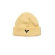 Fallen Footwear Insignia Acrylic Cuff Short Stylish Beanie - Sand / Black
