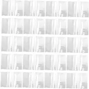 WEKAMOS 20Pcs Clear Book Covers Protective Sleeves for Soft Hardcover Books and Tear Resistant for School Textbooks and Notebooks Present for Students