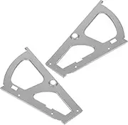 iplusmile 1pair Stainless Steel Drawer Hinges for Flip Frame Shoe Rack Cabinet Hardware for Optimized Storage Spaces