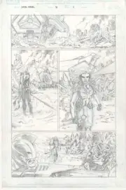 Captain Marvel #18 (152) pg 11 Original Comic Art by Cory Smith