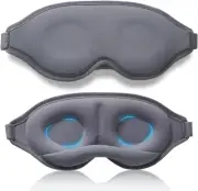 Sleep Mask, 3D Eye Mask for Women and Men, Blindfold Blackout Sleep Mask, Soft,
