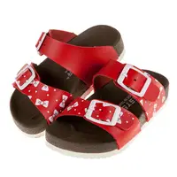 在飛比找PChome24h購物優惠-《布布童鞋》台灣製童趣蝴蝶結紅色兒童歐風拖鞋(15~22公分