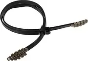 [VALICLUD] Elegant Leaf Decorative Leather Waist Belt Versatile Clothing Accessory for Dresses and Sweaters Fit Design Fine Material and Workmanship Fashionable and Attractive