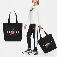 在飛比找Yahoo奇摩購物中心優惠-Nike 包包 Jordan Tote Bag 黑 紅 托特