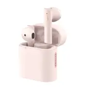 MoriPods Qualcomm QCC3040 HIFI Wireless Earphones TWS Bluetooth V5.2 Headphones Apt Adaptive AAC 4 Mics Noise Canceling - Pink