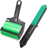 BESPORTBLE Washable Pet Hair Remover Roller Set Travel Size Lint Roller for Dogs and Cats Reusable Hair Collection Tool Handheld Pet Hair Cleaner