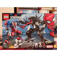 在飛比找蝦皮購物優惠-全新現貨 LEGO 76115 漫威系列 蜘蛛機甲對決猛毒 