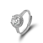 Moissanite Wedding Ring