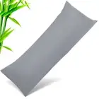 Body Cooling Pillow Cases Cover, Bamboo Rayon Pillowcases with Zipper Closure...