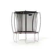 VULY Ultra 2 Small 8ft Trampoline with Enclosure - Round Kids Trampolines Bundle With Shade Cover