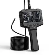 Dual Lens Endoscope Camera with Light, 4.3'' Borescope with Photo and Video, ...