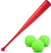 GoSports LotBall Backyard Baseball Bat and Ball Set - Plastic Baseball Game for Kids