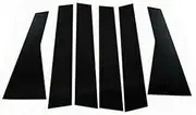 DEMUR Car Pillar Posts Door Window Trim Decorative Panel Sticker Styling For Hyundai Tucson NX4 2022-2023 Accessories Auto Exterior B Pillar Moulding Trim