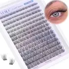 Natural Lash Clusters Wispy Cluster Eyelash Extensions 168Pcs Individual Lashes