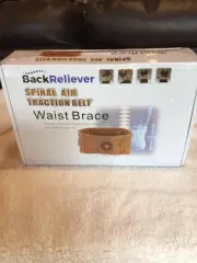 Spinal Air Traction Belt - Waist Brace For Lower Back Pain Relief & Support
