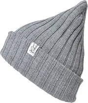 [Casualbox] Mens Snug Cozy Feel Warm Winter Knit Beanie Ribbed Structure