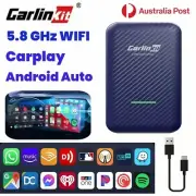 Carlinkit 4.0 Wireless Carplay Box Android Auto GPS Adapter Multimedia Video AU