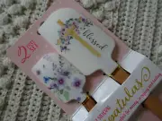Easter BLESSED, LILACS & THE CROSS Large & Mini Silicone Spatula NEW