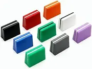 5PCS Mixer disc Player CD dimmer Mixer Equalizer Pusher Cap Knob,5 Random Color Mix