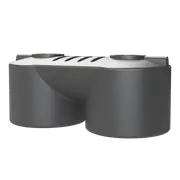 Melro Tanks 4000L Monument Squat Slimline 4010 Poly Water Tank