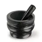 Cole & Mason Granite Mortar & Pestle, 8-Pound, Black