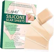 Baluue 4pcs Lighten Scar Sticker Scar Removal Sticker Caesarean Section Scar Sticker Scar Desalination Surgery Scar Tape Scar Sticker Scar Remover Scare Sticker Scar Patch