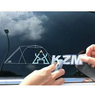 KZM 汽車防水貼紙(車貼)